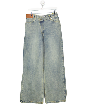 ANN ANDELMAN Blue Folded Jeans W26