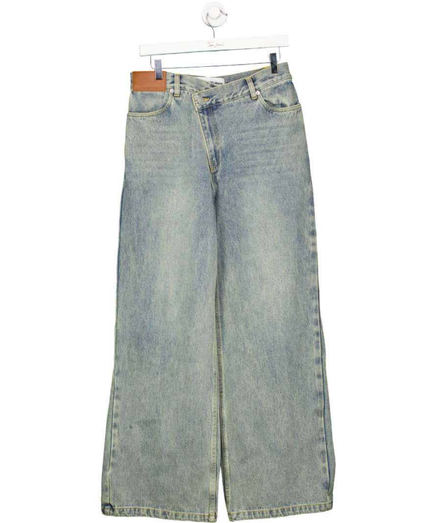 ANN ANDELMAN Blue Folded Jeans W26