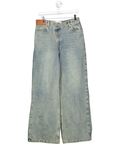 ANN ANDELMAN Blue Folded Jeans W26