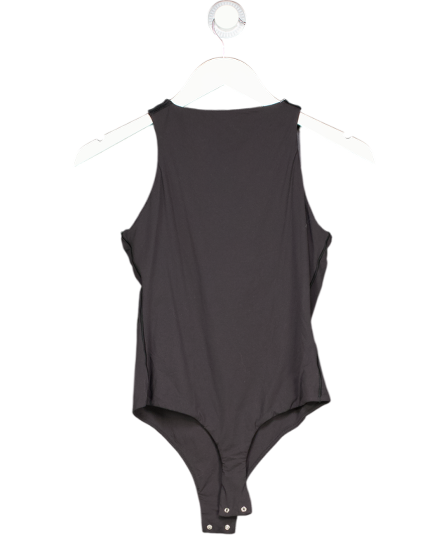 SKIMS Black Sleeveless Bodysuit UK L