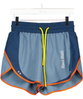 Red Run Blue Colourblock Running Shorts UK M