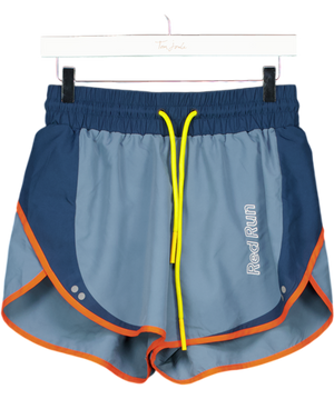 Red Run Blue Colourblock Running Shorts UK M