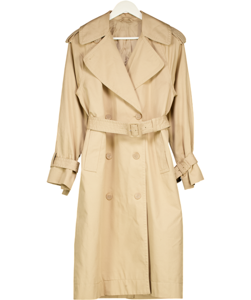 & Other Stories Beige Belted Trench Coat UK XS
