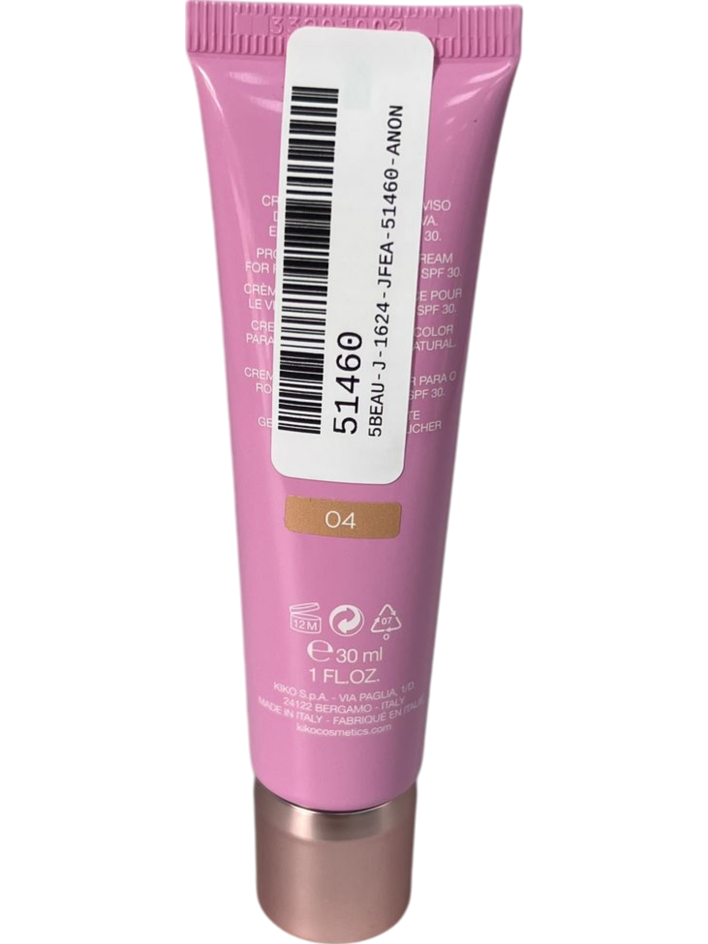 KIKO Milano Pink Days in Bloom Natural Touch BB Cream SPF50