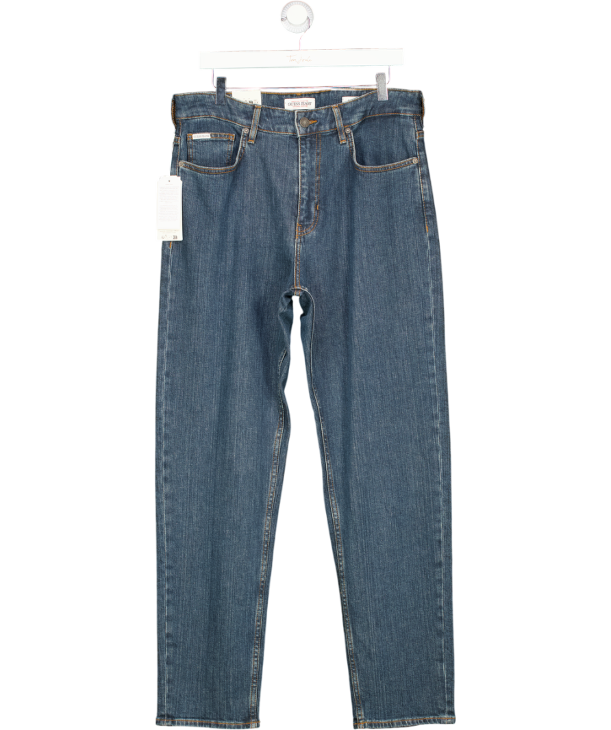 GUESS Blue G15 Relaxed Taper Jeans L32 W32
