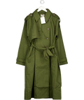 ASOS Olive Green Classic Trench Coat UK 18