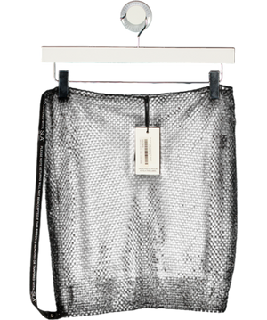 SLA the label Black Romi Dimante Skirt UK XS