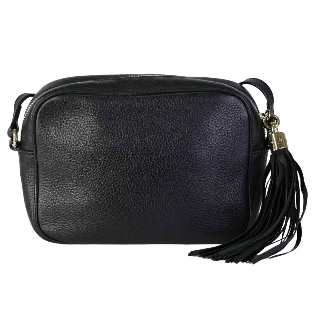 Gucci Black Soho Leather Disco Cross-body Bag