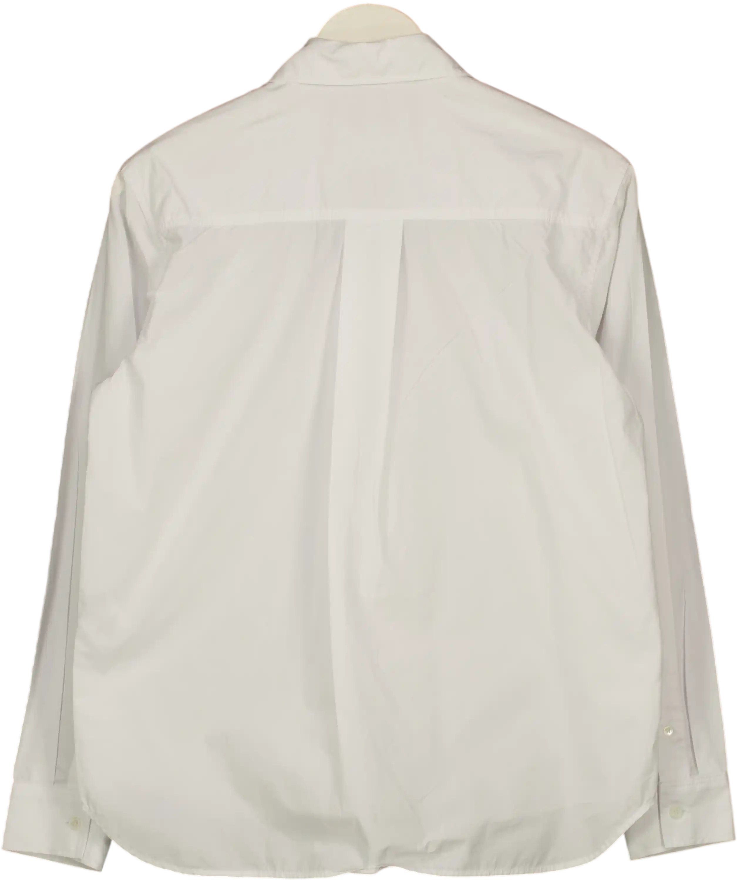 Maison Kitsune White Baby Fox Patch Shirt UK XS