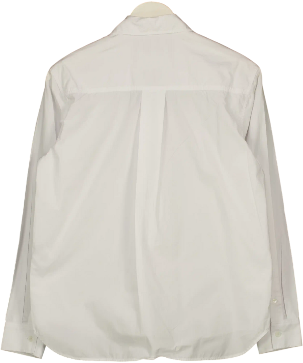 Maison Kitsune White Baby Fox Patch Shirt UK XS