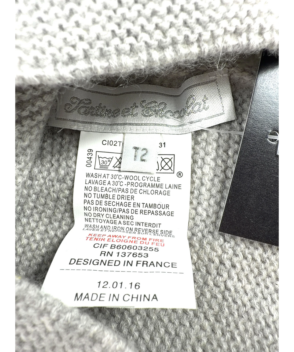 Tartine et Chocolat Grey Colour — label