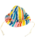 Noe & Zoe Berlin Multicoloured cotton baby bucket hat, size 6-9 Months — front