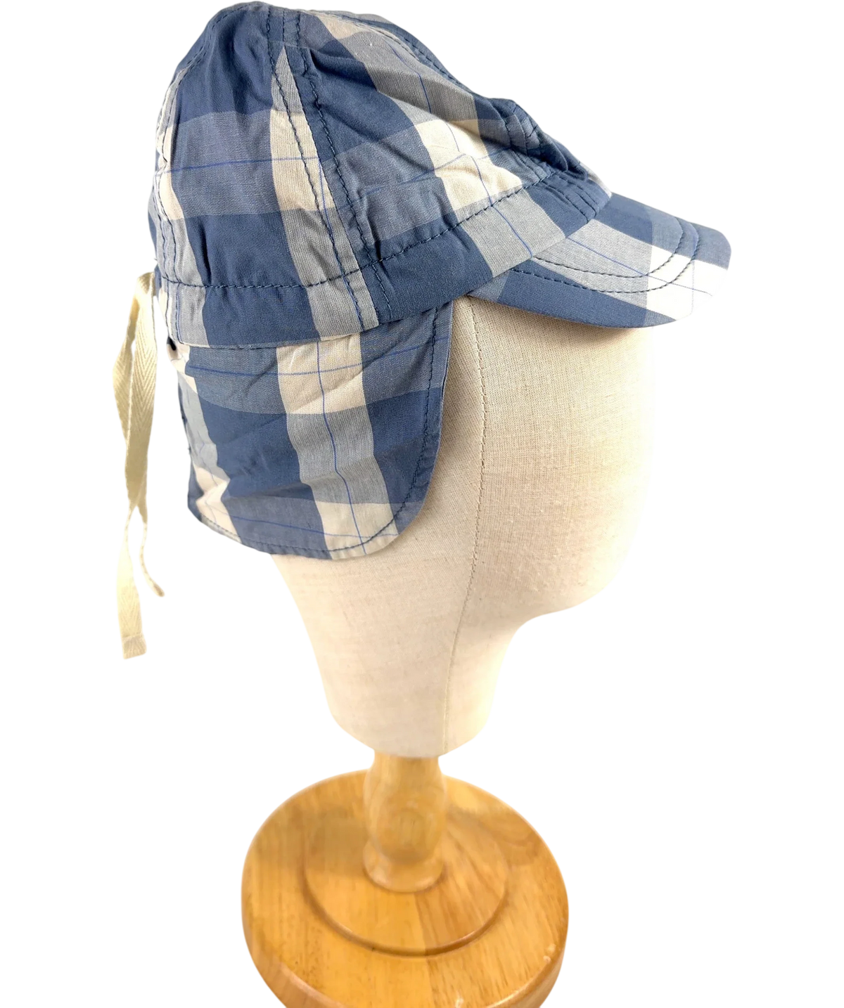Mini A Ture Konrad Blue And White Hat 12-18 Months — Back