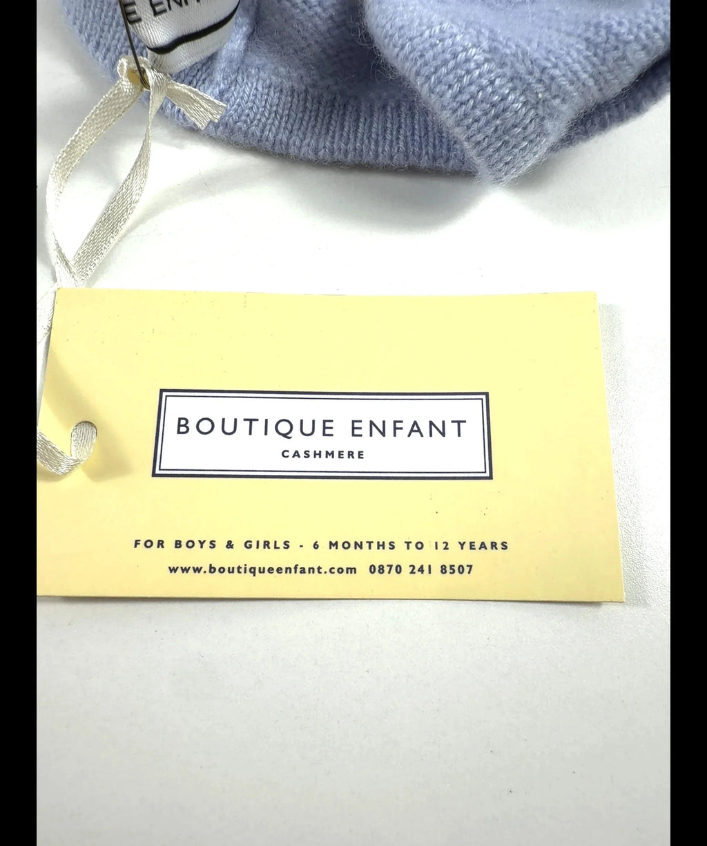 Boutique Enfant Blue Colour, size 6-9 Months — label
