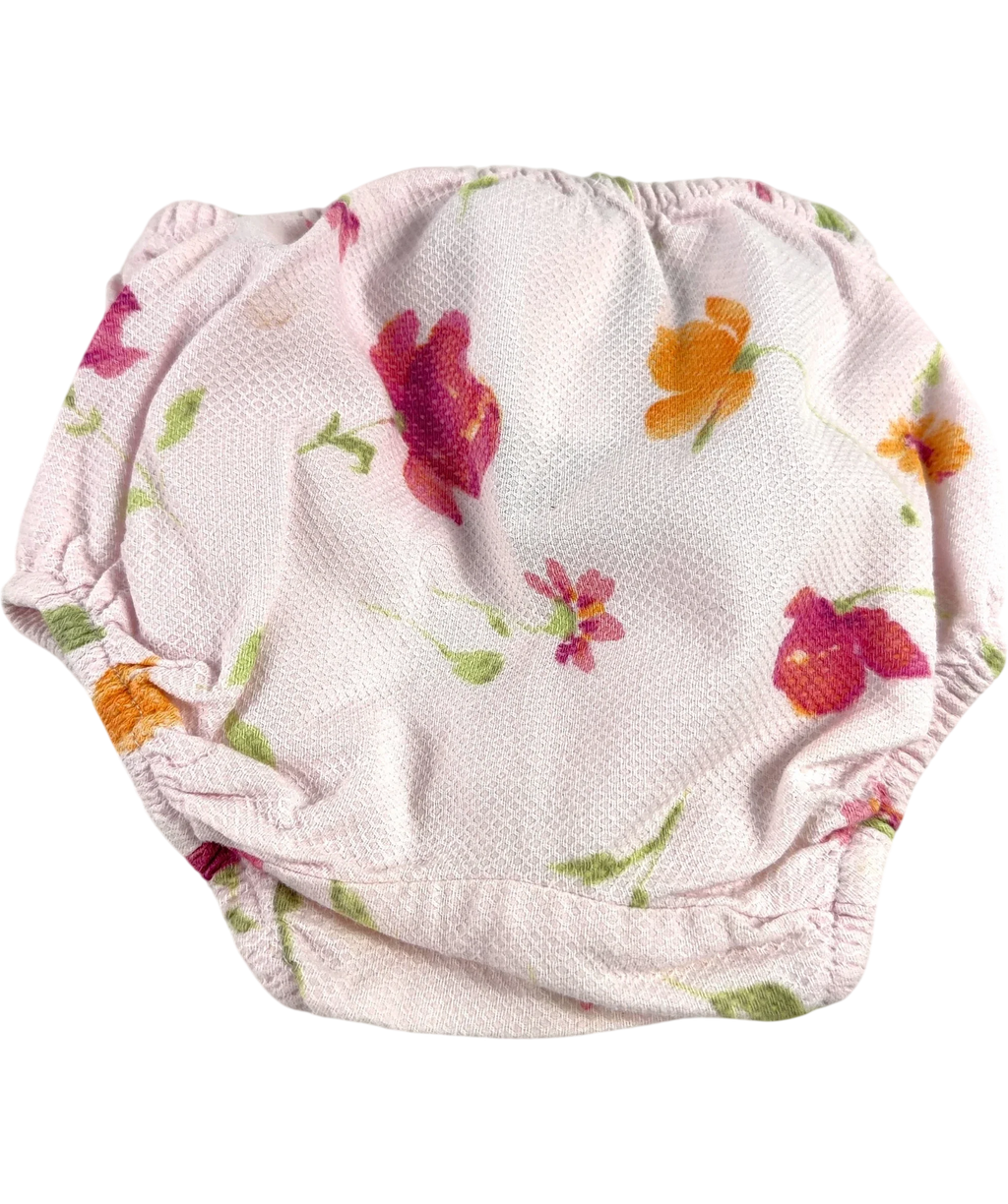 Ralph Lauren Pink Floral Bloomers 3-6 Months — Back