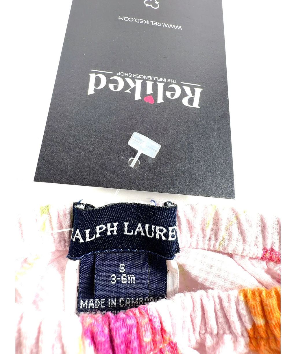 Ralph Lauren Pink Floral Bloomers 3-6 Months — Brand