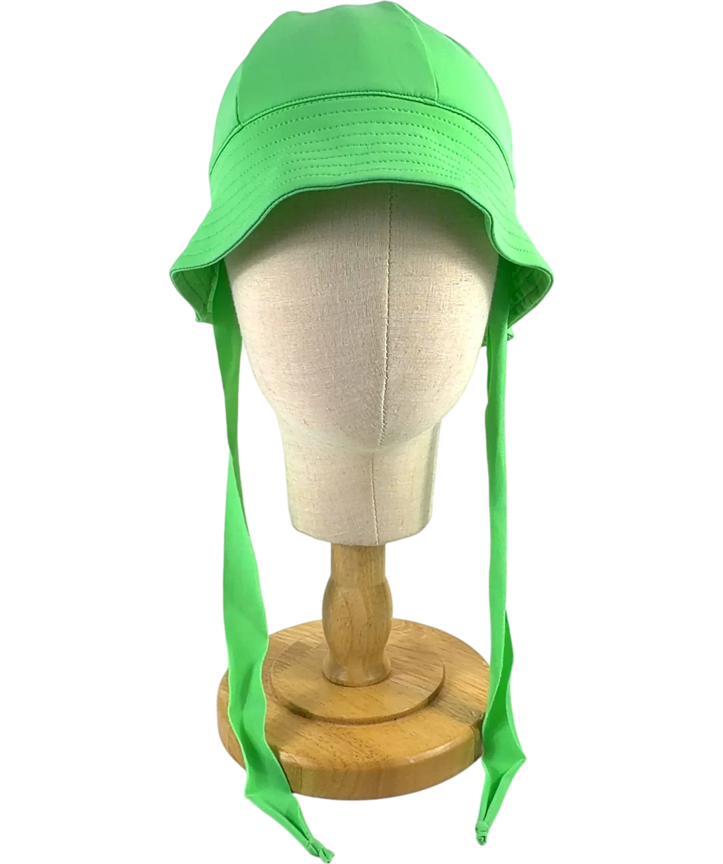 Petit Crabe Green Frey Sun Hat, size 2 Years — front