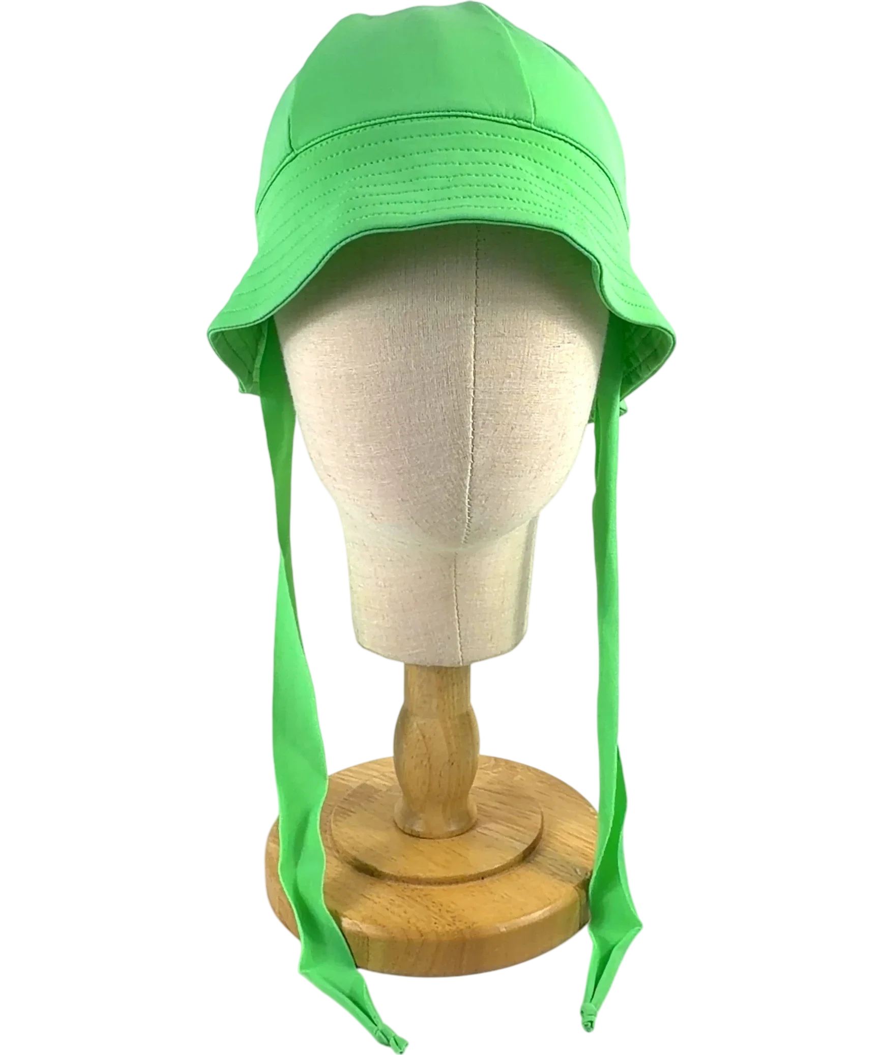 Petit Crabe Green Frey Sun Hat, size 2 Years — front