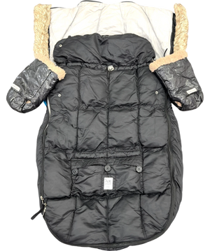 7 A.M. ENFANT Blanket 212 Evolution Footmuff Black