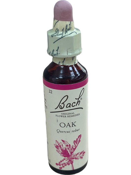 Bach Flower Remedies Oak Flower Essence Pet Supplement 20ml