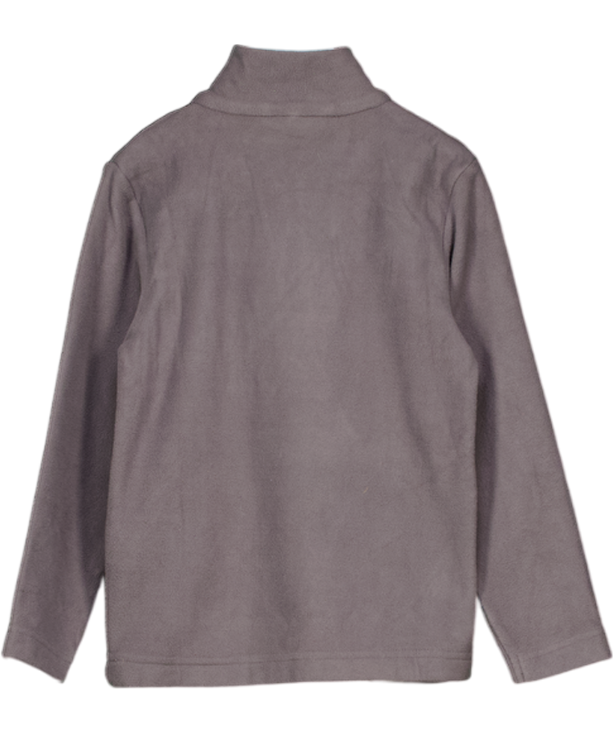 Mountain Warehouse Grey Camber Ii Kids Half-zip Fleece 6 Years