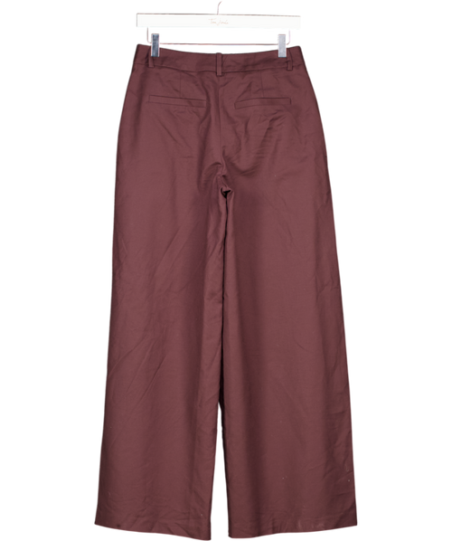 ASOS Purple Extreme Wide Leg Suit Trouser UK 6
