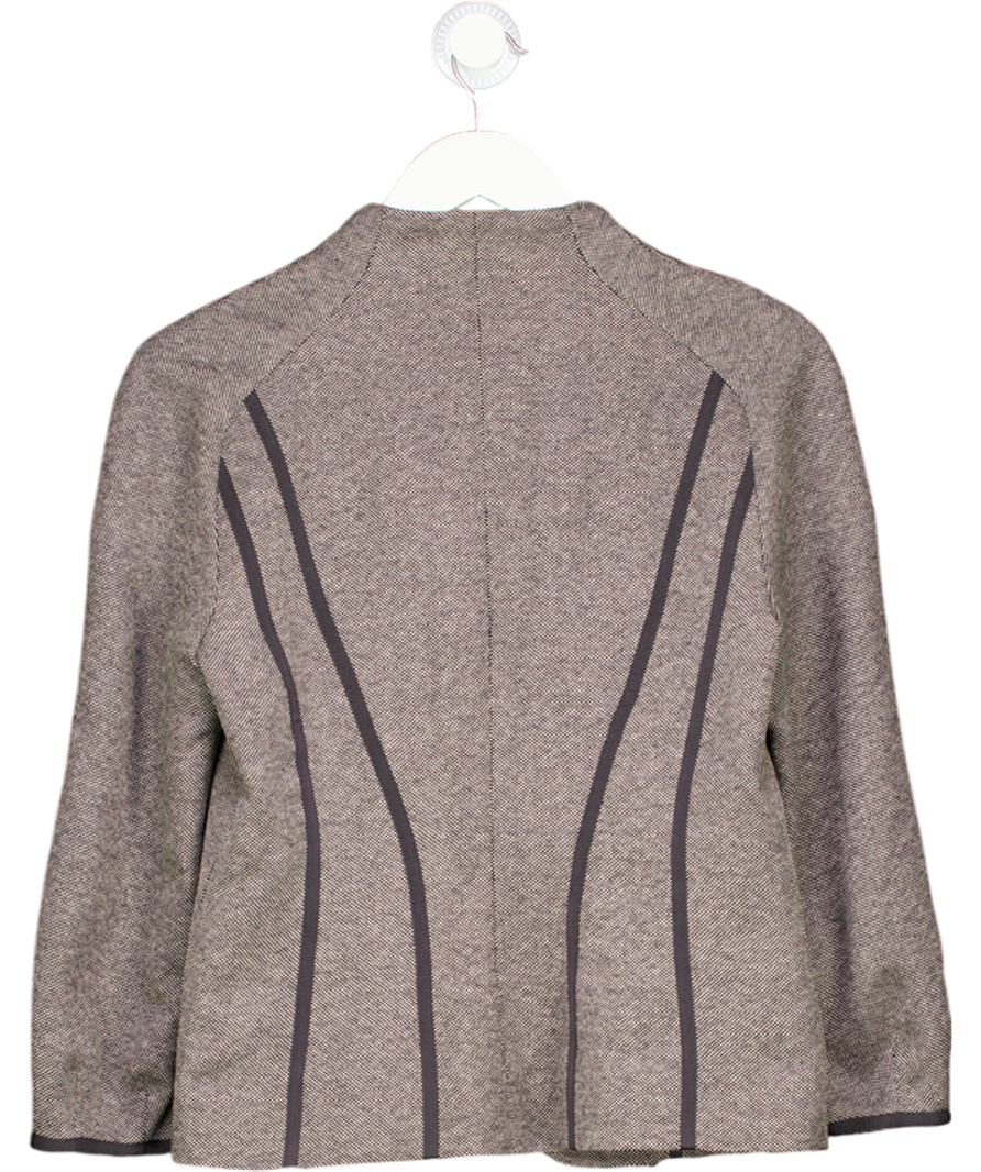 Jaeger White Piping Jacket UK 12