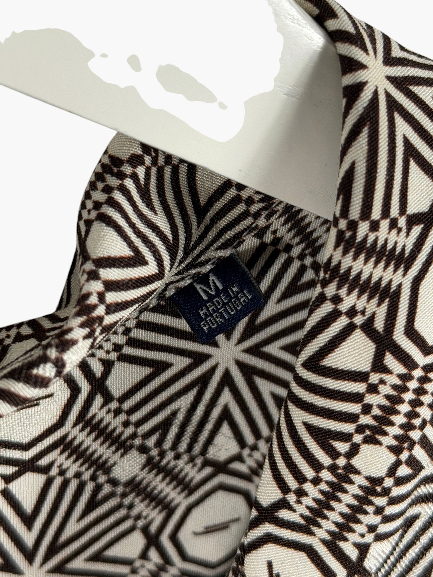 LEWIS JAMES Verona Jacquard Viscose Shirt t UK M