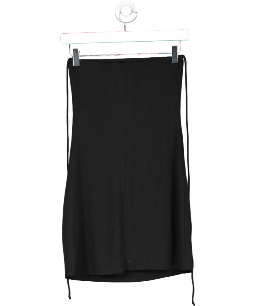 With Jean Black Strapless Mini Dress UK XXS