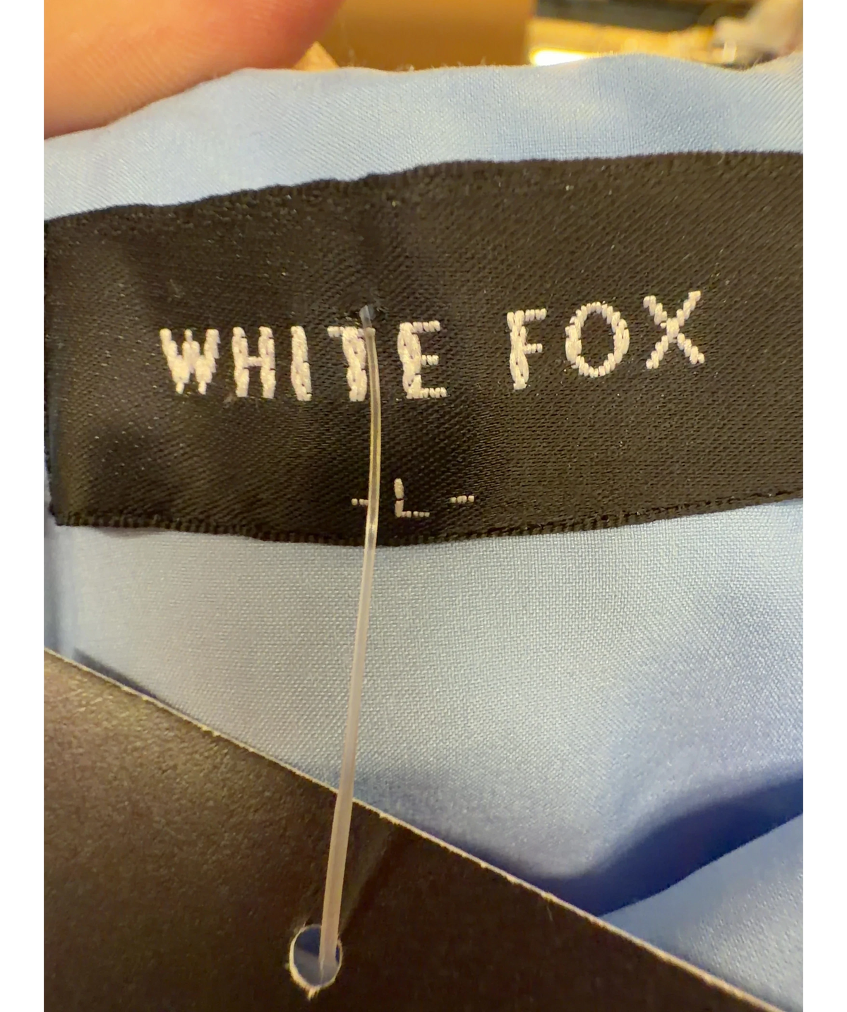 WHITE FOX Blue Colour, size UK L — detail