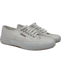 Superga White QC Superga 2750 Cotu Classic White Canvas Trainers, size UK 8 EU 41 👠 — front