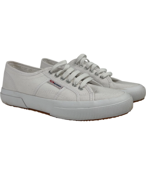 Superga 2750 Cotu Classic White Canvas Trainers UK 8 EU 41