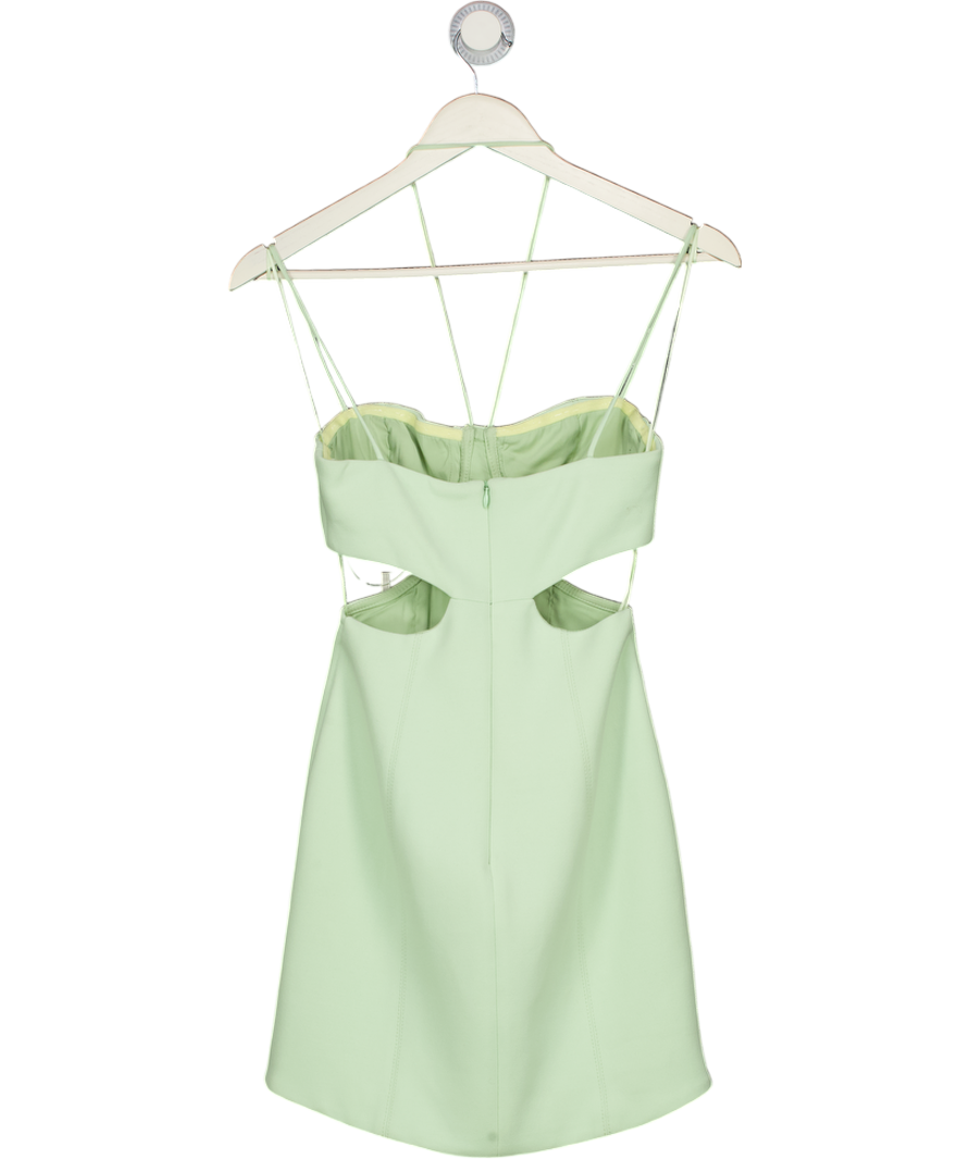 MISHA COLLECTION Apple Green Tokyo Mini Dress UK 6 Reliked MISHA COLLECTION Apple Green Tokyo Mini Dress UK 6 Reliked