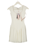 OH POLLY Cream Sweetheart Neckline Mini Dress UK 6