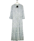 NEEDLE & THREAD Snowdrop Ankle Gown - French Blue UK 10