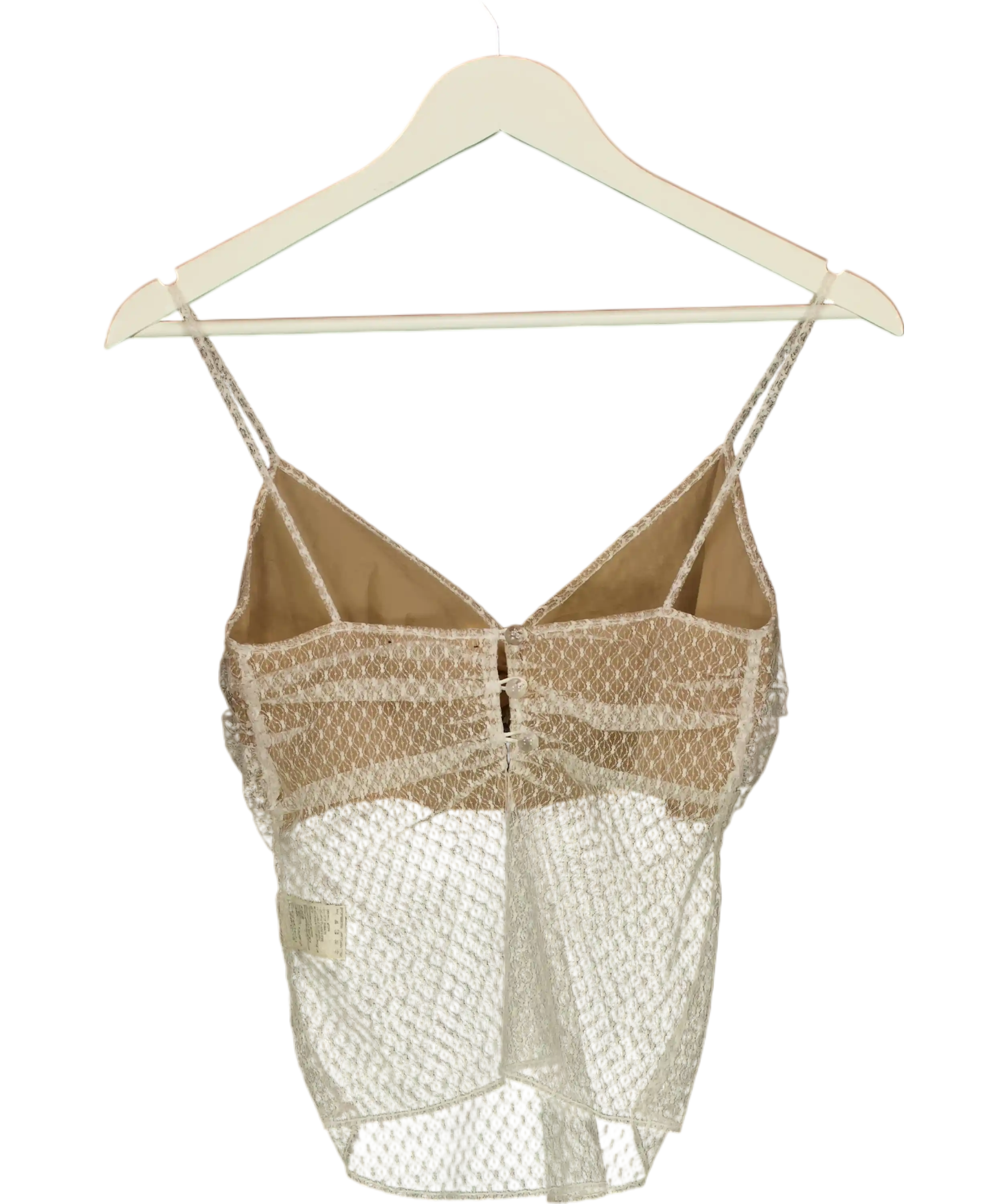 Marcmen White Strappy Top UK S