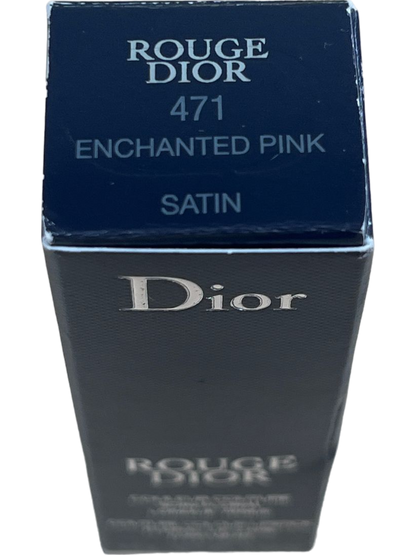 Dior Rouge Dior Satin Enchanted Pink Lipstick Refillable #471