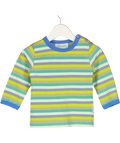 mini a ture Multicoloured Striped Long Sleeve Top 6-9 Months