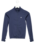 My Protein Blue Shape Seamless Zip Through Jacket UK XS