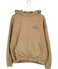 ADANOLA Brown Performance Logo Hoodie UK S