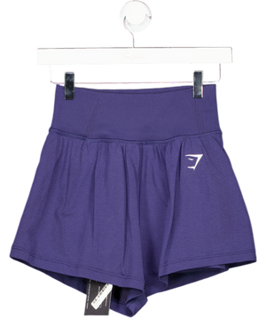 gymshark Blue Vital 2-in-1 Shorts UK S