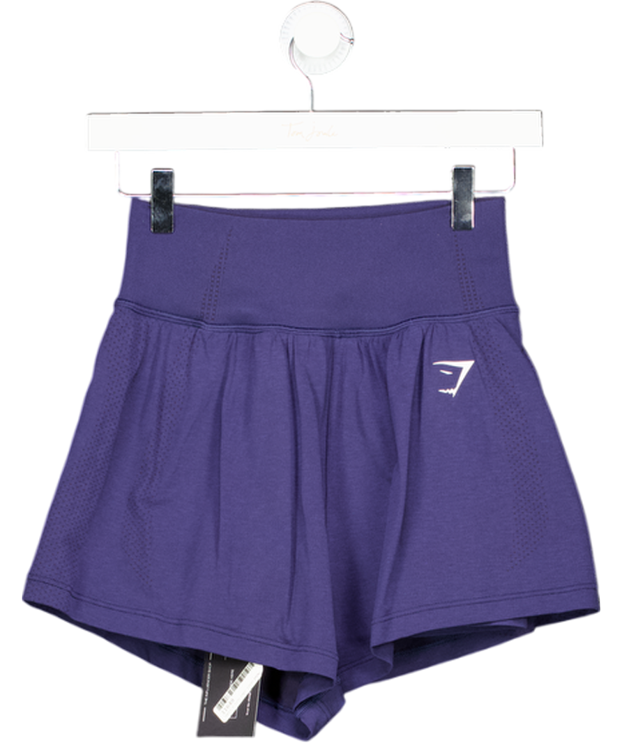 gymshark Blue Vital 2-in-1 Shorts UK S