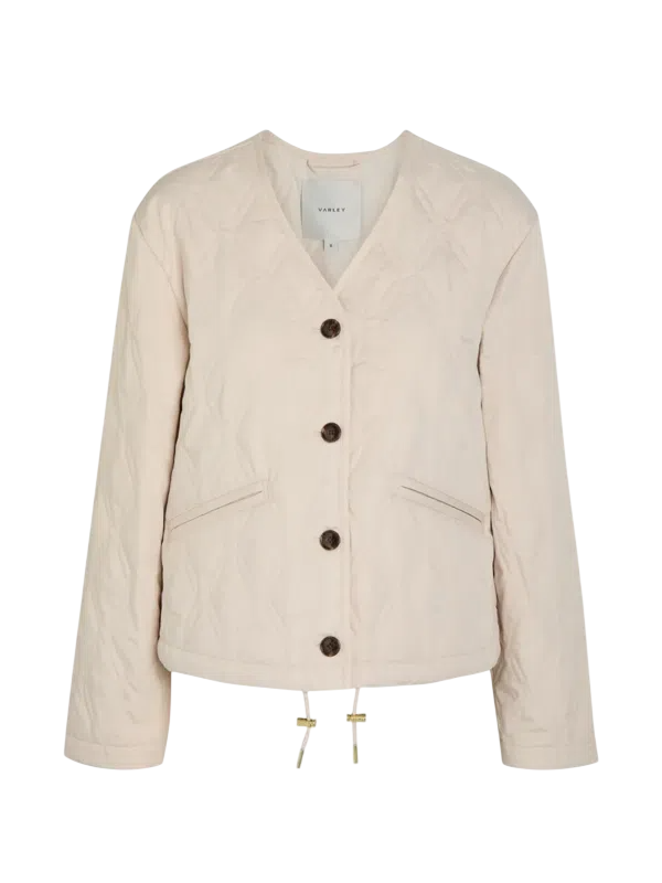VARLEY Cream Saba Boxy Jacket UK M