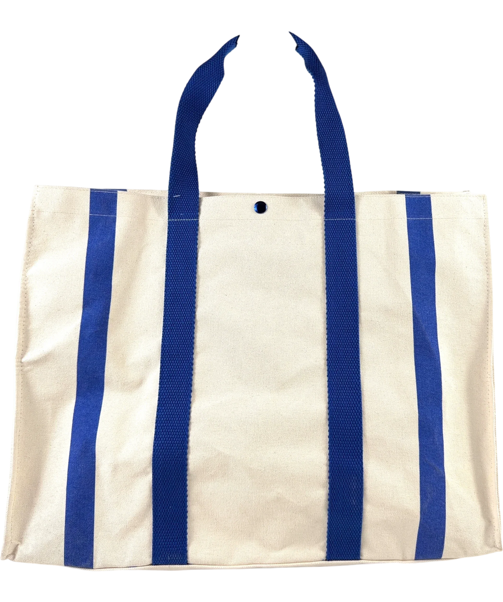 Augustinus Bader Cream The Signature Canvas AB Mini Tote — back