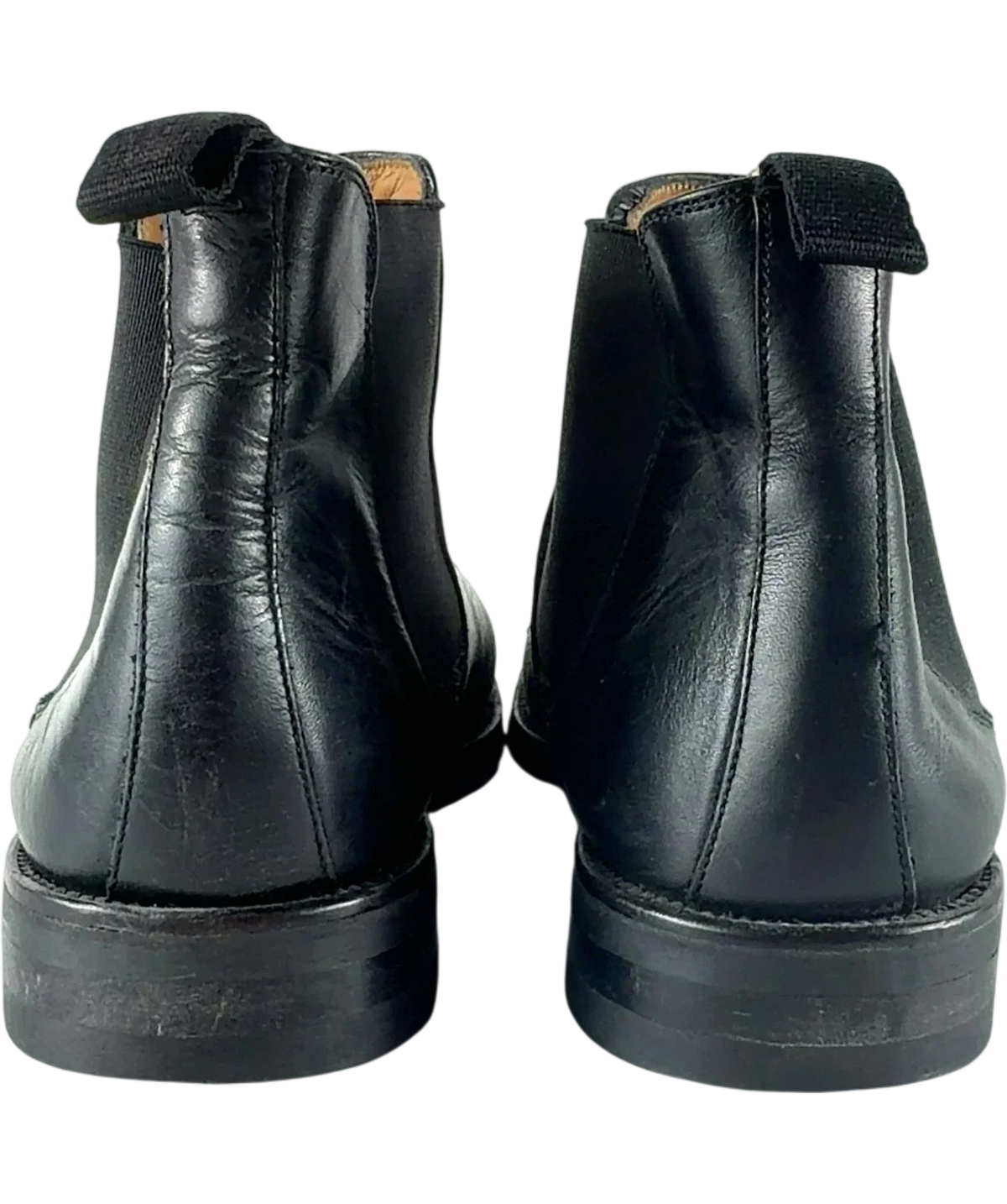 Russell & Bromley Black Chelsea Boots UK 9 EU 43 — Back