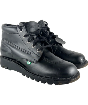 Kickers Kick Hi Black Ankle Boot UK 9