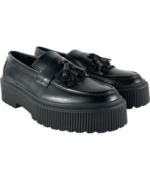 ASOS Black Tassels Loafers UK 9 EU 42