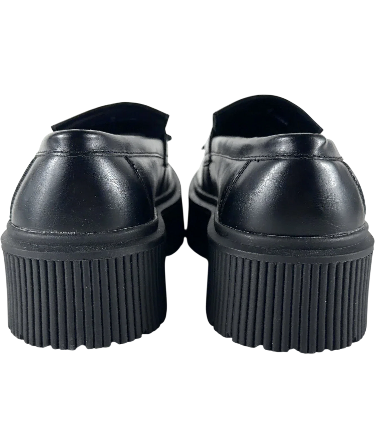 ASOS Black Tassels Loafers UK 9 EU 42 — Back