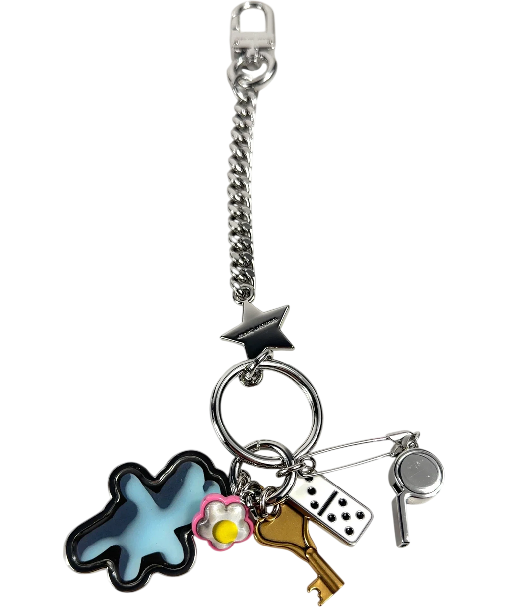 Marc Jacobs Multicoloured The Domino Effect Chain Charm — front