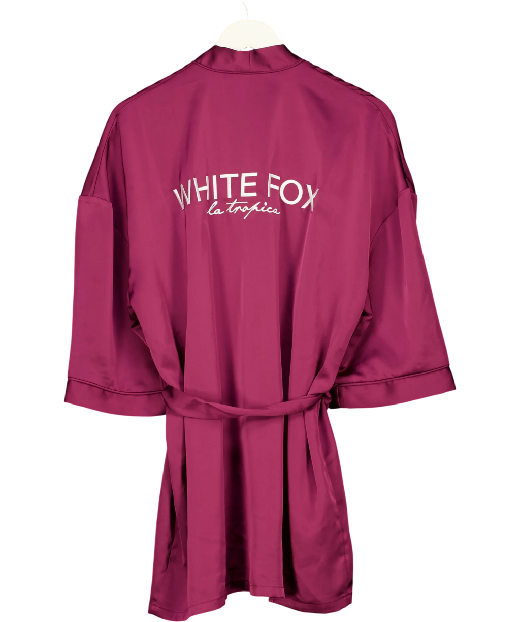 WHITE FOX Purple Colour, size UK S/M — back